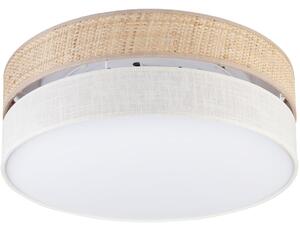 LED таванно осветително тяло SIRJA BOHO LED/36W/230V пр. 45 см бежово/кремаво