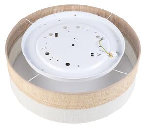 LED таванно осветително тяло SIRJA BOHO LED/36W/230V диам. 45 см бежово/кремаво