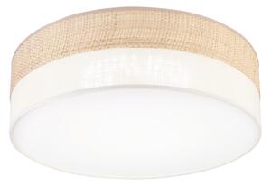 LED таванно осветително тяло SIRJA BOHO LED/36W/230V диам. 45 см бежово/кремаво