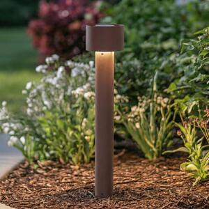 Arcchio LED осветление за пътеки Milten, 65 cm, ръжда, IP65, Кафяв / ръждив, Алуминий, Модерен