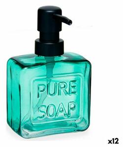 Дозатор за Сапун Pure Soap 250 ml Кристал Зелен Пластмаса (12 броя)