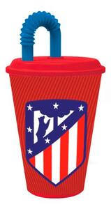 Чаша с Капак Atlético Madrid Пластмаса