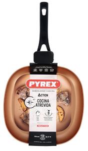 Гладък Тиган за Печене Pyrex Action Квадратек Метал Ø 28 cm