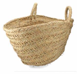 Firewood Basket EDM Еспарто Овален 60 x 45 x 35 cm