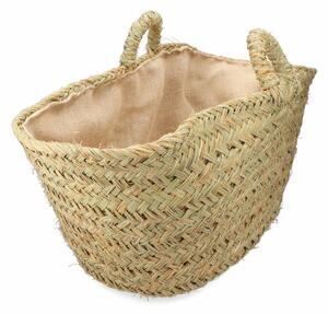 Firewood Basket EDM Еспарто Овален 60 x 45 x 35 cm