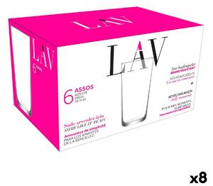 Комплект Съдове LAV Assos 490 ml 6 Части (8 броя)