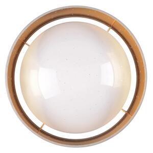 LED Плафон TULUZA LED/18W/230V Ø 32 см кафяв