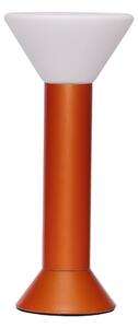 Оранжева затъмняваща се настолна лампа (височина 30 cm) Flash – Hübsch