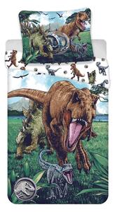 Единично памучно детско спално бельо 140x200 cm Jurassic World "Trio" – Jerry Fabrics