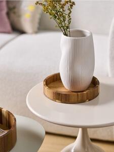 Sinsay - Декоративна дървена купа - бежово