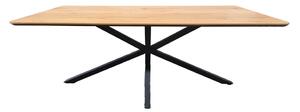 Трапезна маса с дъбов плот 90x160 cm Cesura – Unique Furniture