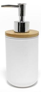 Бял пластмасов диспенсър за сапун 91 ml Smart – douceur d'intérieur