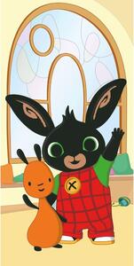Памучна детска кърпа 70x140 cm Bing "Hoppity" – Jerry Fabrics