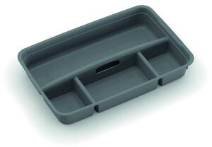 Сив пластмасов разделител за кутия за съхранение 54,5x36x8,5 cm K Latch Box – KIS