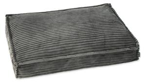 Тъмносив матрак за куче 80x50 cm Dog Fantasy Stripe – Plaček Pet Products