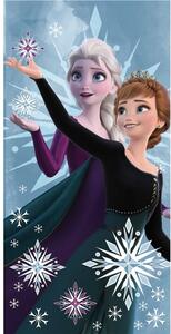 Памучна детска кърпа 70x140 cm Frozen "Snowflake" – Jerry Fabrics
