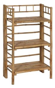 Бамбуков стелаж в естествен цвят 61x104x34 cm Manali – Ixia