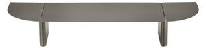 Сив стоманен стенен рафт 80 cm Oru – Blomus