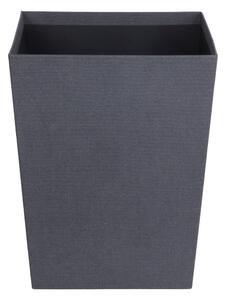 Черно офис кошче за боклук Sofia Canvas Paper Laminate – Bigso