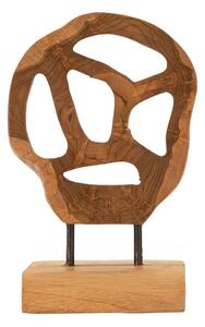 Дървена статуя (височина 27 cm) Lubang – Mauro Ferretti