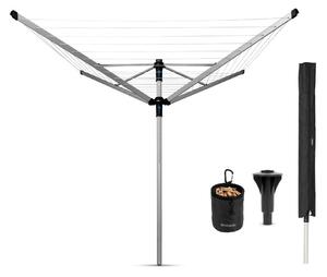 Градинска сушилня за дрехи в сребрист цвят 50 m Lift-o-Matic Advance – Brabantia