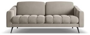 Бежов кадифен диван 202 cm Nalu – Makamii