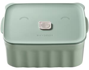 Керамична кутия за храна Buydeem CT1006-CG, 810 мл, 17х20.5 см, До 230°C, Съвместима с фурна и микровълнова, Зелен