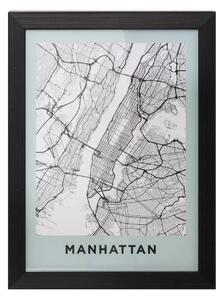 Постер с рамка atmosphera Manhattan, 18x24 см, С дисплей