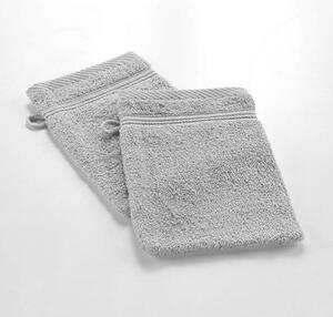 Светлосива памучна кърпа за миене 15x21 cm Tendresse – douceur d'intérieur
