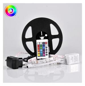 LED RGB Димируема лента 5 м LED/18W/12V IP20 + д.у