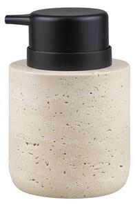 Бежов каменен диспенсер за сапун 250 ml Travertine – Mette Ditmer Denmark