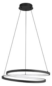 Черно LED висящо осветително тяло ø 55 cm RUOTALE – EGLO