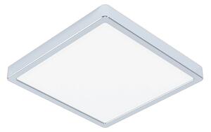 LED осветително тяло за таван в сребрист цвят 28,5x28,5 cm FUEVA 5 – EGLO