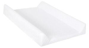 CebaBaby - Подложка за повиване с фиксирана дъска двустранна COMFORT 50x70 cм бяла