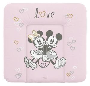 CebaBaby - Подложка за повиване триъгълна DISNEY 75x72 см розова