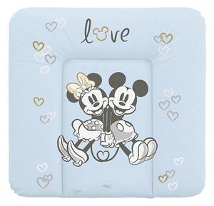 CebaBaby - Подложка за повиване триъгълна DISNEY 75x72 см синя