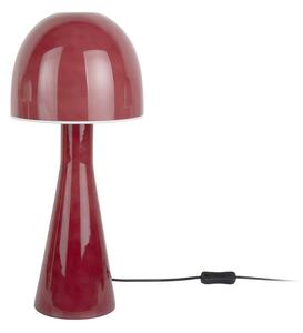 Червена настолна лампа със стъклен абажур (височина 45 cm) Bombin – Leitmotiv