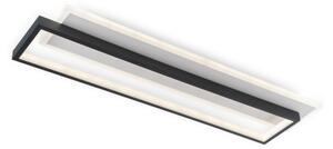 BRILAGI - LED димируемо таванно осветително тяло OUTLINE LED/66W/230V 15x60 cm бяло/черно + дистанционно управление