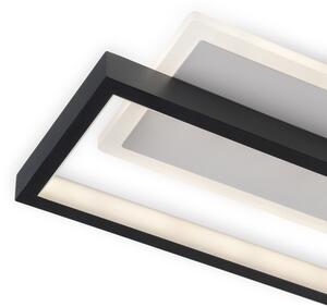 BRILAGI - LED димируемо таванно осветително тяло OUTLINE LED/66W/230V 15x60 cm бяло/черно + дистанционно управление