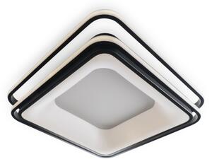 BRILAGI - LED димируемо таванно осветително тяло FLARE LED/102W/230V 50x50 cm черно + дистанционно управление