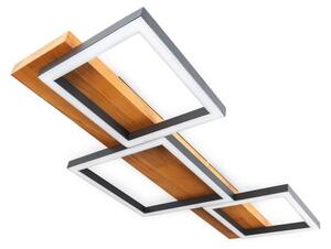 BRILAGI - LED таванно осветително тяло PLANK LED/30W/230V 4000K 34,5x65 cm дърво