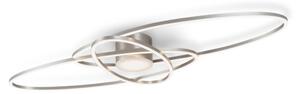 BRILAGI - Димируемо LED таванно осветително тяло APOLLO LED/58W/230V 43,2x101,2 cm хром + дистанционно