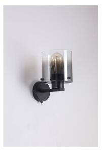 Searchlight 88912-1BK - Настенно осветително тяло SWEDEN 1xE27/60W/230V черно/опушено
