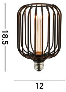 Searchlight 26005BK - LED декоративна крушка GLOBE E27/4,5W/230V 2700K