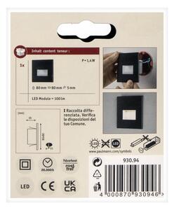 Paulmann 93094 - LED 1,2W осветително тяло EDGE за стълби 230V