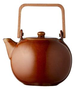 Керамичен чайник с цедка в кехлибарен цвят 1,2 l Gastro Amber – Bitz