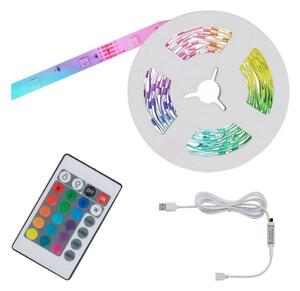 Brilo - LED RGB Димируема лента 6,6 м LED/6W/USB + д.у