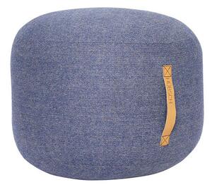 Hübsch - Mochi Pouf Ø50 Blue Hübsch