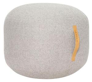 Hübsch - Mochi Pouf Ø50 Grey Hübsch