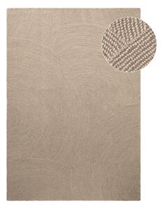 Бежов ръчно изработен вълнен килим 120x180 cm Calmio – Hanse Home